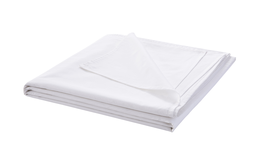 REAL TEXTILE Hotel 100% Cotton White Sateen 400 Thread Count Bedding Sets