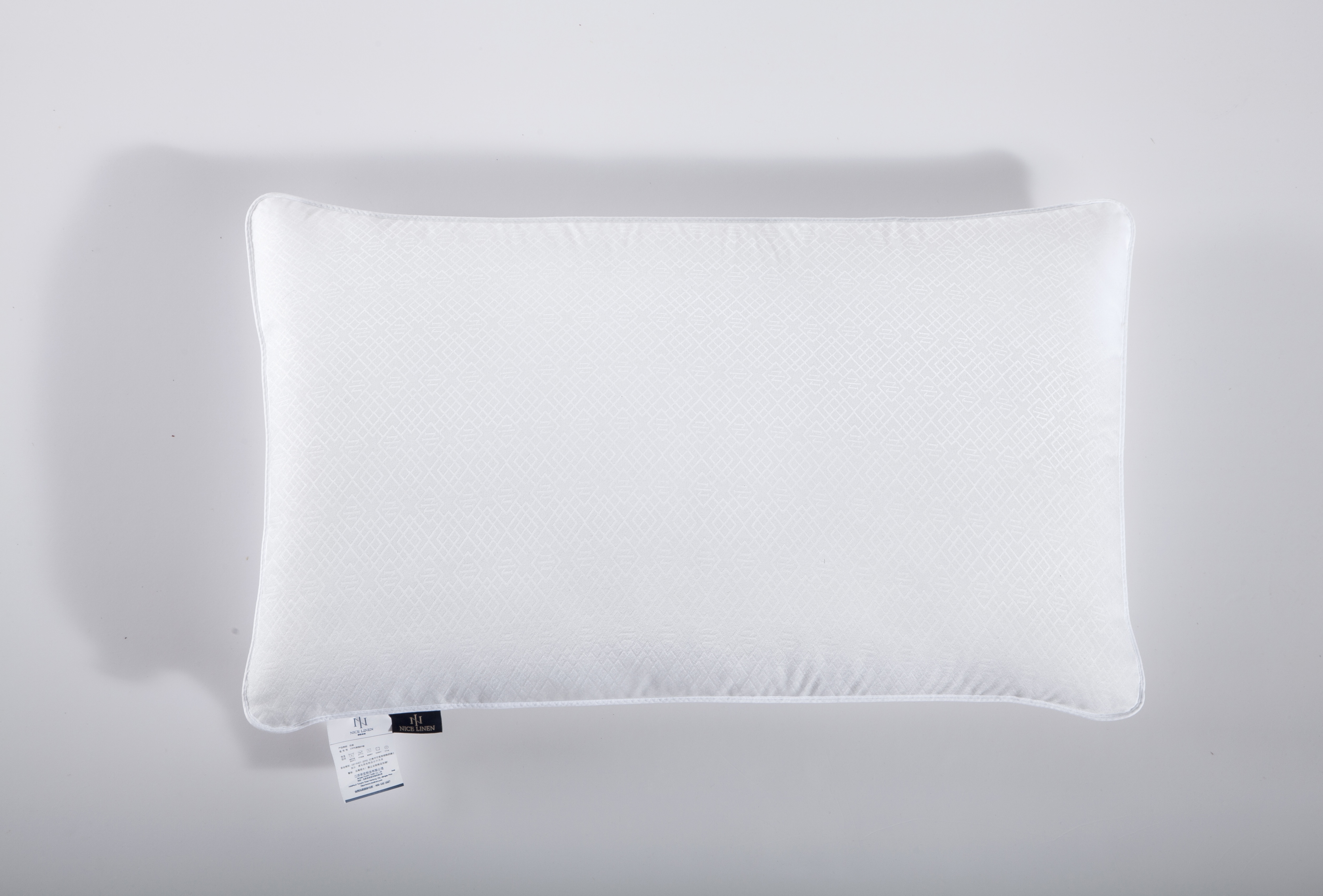 REAL TEXTILEHot Sale Cheap  Hotel BedroomPillow Microfiber Fabric With Polyfiber Filling 