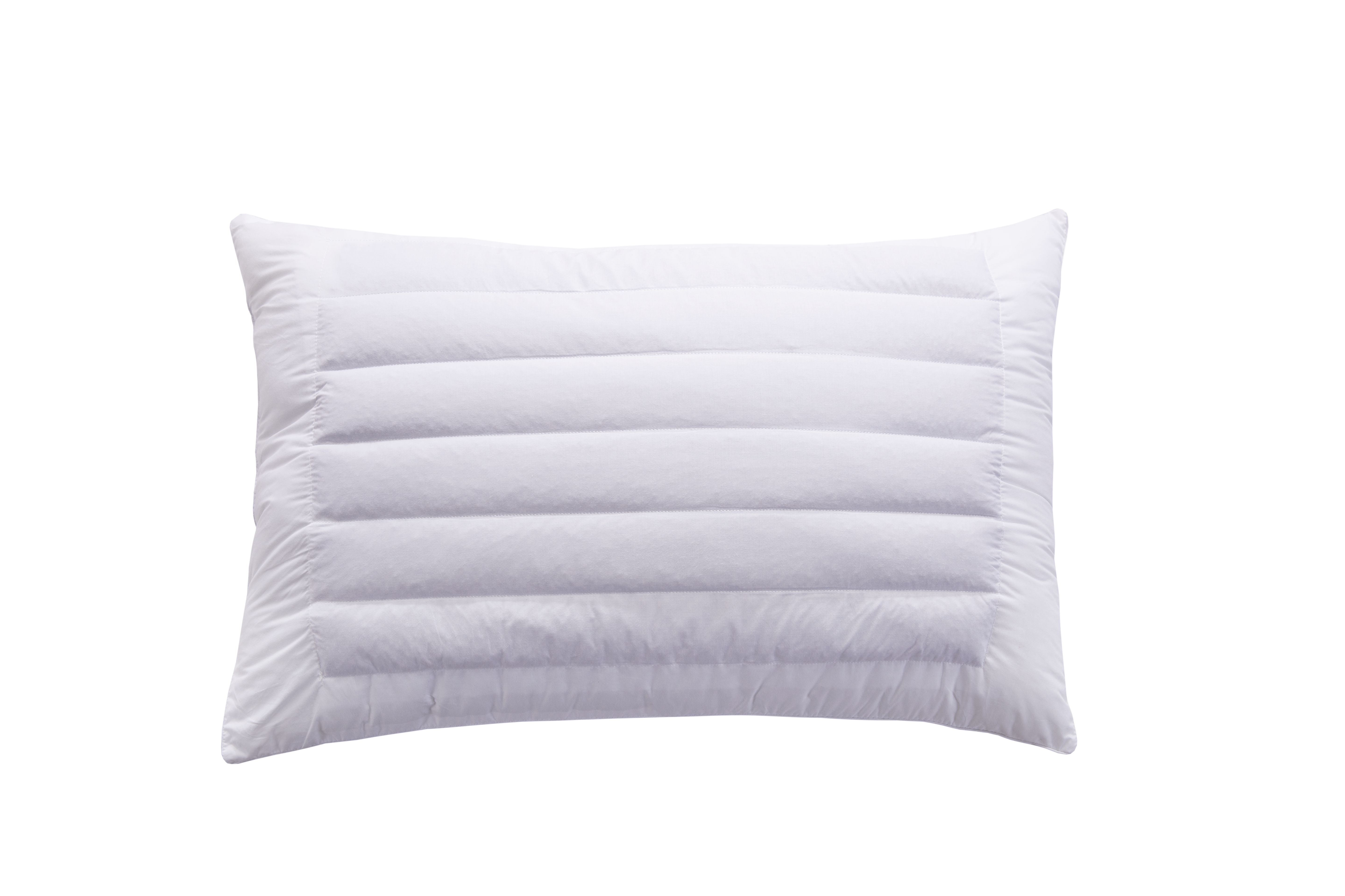 REAL TEXTILENatural Buckwheat Hotel BedroomPillow 100% Cotton Fabric With Buckwheat & Polyfiber Filling